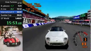 Gran Turismo 1 Any% Speedrun - 1:39:41