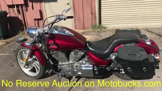 VEGAS AUCTION PREVIEW- Honda VTX 1300C