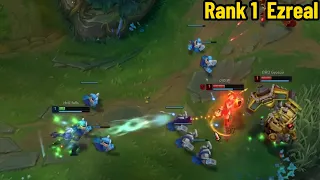 Rank 1 Ezreal: How This Guy DOMINATING KR Challenger!
