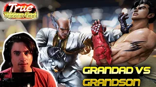 Heihachi Goes Godmode Fighting Grandson Jin