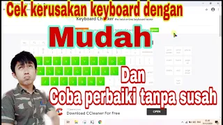 Cara Cek keyboard error secara online serta cara mudah mengatasinya