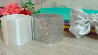 DIY 🎀 Шикарный Бант или бантики / Как пожелаете!!! Сделайте много не пожалеете!!🎀 Chic Bow