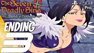 Seven Deadly Sins Knights of Britannia - Gameplay Walkthrough Part 3 - Final Boss & Ending (PS4 PRO)