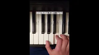Alan Walker, K-391 - Ignite - piano tutorial # 2