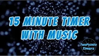 15 Minute Timer with Music | Space Warp Timer