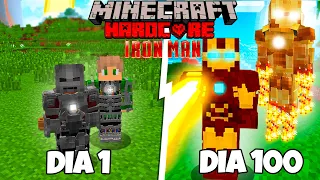 SOBREVIVI 100 DIAS COMO HOMEM DE FERRO NO MINECRAFT ! ‹ Alex ›