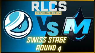 RLCS Open Qualifier #4 | SWISS STAGE Round 4 | Luminosity Gaming vs Moist Esports