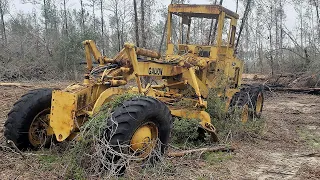 WILL IT START? FORGOTTEN GALION T400 Road Grader