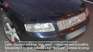 Lezhë, operacion antidrogë " High speed" i ndjekur me metoda proaktive