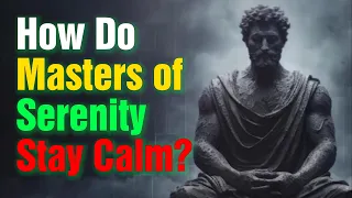 How Do Masters of Serenity Stay Calm?, Mastering Your Mind with Stoic Philosophy, Learn from the