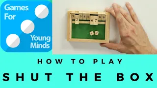 How to Play SHUT THE BOX - Math Game for Kids