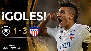 GOLES | BOTAFOGO vs. JUNIOR FC | FASE DE GRUPOS | CONMEBOL LIBERTADORES 2024