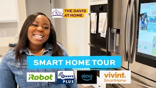 Smart Home Tour 2021 | Vivint Smart Home Security PT 2 |  New Construction Home