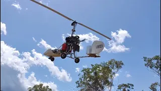 mad max testing homemade gyrocopter