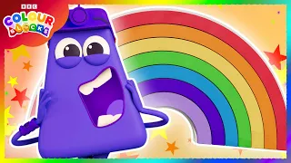 Colourblocks Rainbow Adventure! | Learn All Colours | Kids Learn Colours |