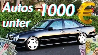 Die besten Anfängerautos für unter 1000€ | RB Engineering | Mercedes Benz W210