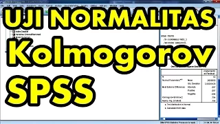 Uji Normalitas Kolmogorov Smirnov dengan SPSS Full Edisi