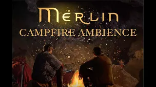 Merlin ASMR Campfire Ambience 🔥 🗡 ✨ 🌖 🏳️‍🌈
