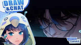 【WEBTOON】Using 3D instead of sketch storyboard [ blank。] Revamp Ep. 01【DRAW & CHAT】