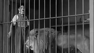 Charlie Chaplin The Lion Cage -full scene|charlie chaplin|charlie chaplin comedy|funny of charlie|