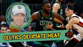 Celtics Obliterate Heat 118-84 in Game 5 to Win First Round Series