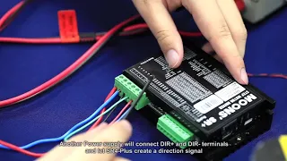 Connect MOONS' stepper motor and drive easily