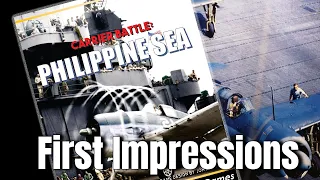Carrier Battles : Philippine Sea - First Impressions