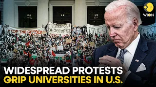 Protests at UCLA LIVE: Clashes break out at UCLA protest encampment | Pro-Palestine protests in US