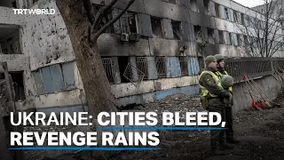 Dozens killed by Russian air strikes in cities across Ukraine