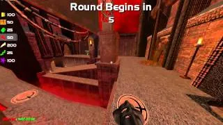Pro guy with 50% accuracy SOLO vs 2 Clan Arena Quake Live part 2 of 2