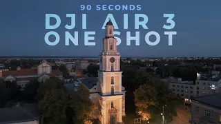 Epic 90 second One Shot Drone Shot | DJI AIR 3 Low Light