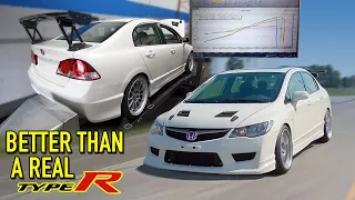 IT RIPS! Supercharged Civic Type R Dyno and Street Pulls