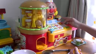 Anpanman Hamburger Shop Toy アンパンマン ピピッとえらんで!でるでるハンバーガー ショップ★！