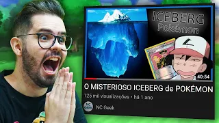 Pai Troll reagindo ao ICEBERG DE POKÉMON