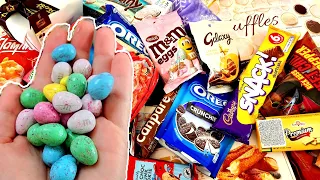 Nonstop Snack Opening ASMR Everything New M&M's OREO KIT KAT GALAXY Milka chips crackers