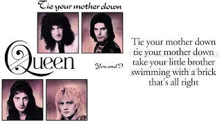 Queen - Tie Your Mother Down (1991 remix)