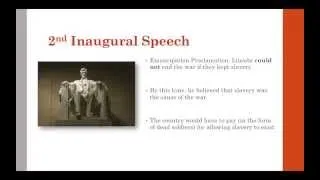 Lincoln's 2nd Inaugural Speech