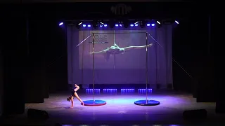 Копилец Олександра pole artistic дети 12 13 лет аматоры Pole Universe 2021 winter