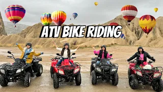 Thrilling ATV Bike Ride in Cappadocia 🇹🇷 |Sistrology |Fatima Faisal