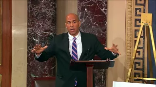 Sen. Cory Booker Speaks about the Gun Violence Epidemic in America