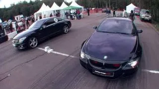 Mercedes CL63 AMG vs BMW M6