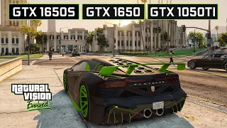 GTA 5 NVE ULTRA | GTX 1650 Super | GTX 1650 | GTX 1050 Ti | 1080p Gameplay Test