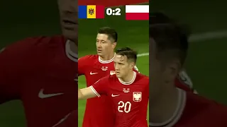 Gole z meczu Mołdawia 3-2 Polska 20.06.2023r.