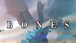 Godzilla King Of Monster || Bones ft imagine dragon