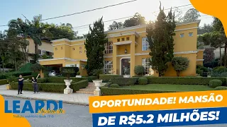 OPORTUNIDADE! MANSÃO DE R$5.2 MILHÕES NO TAMBORÉ 1 EM ALPHAVILLE (VALOR ATUALIZADO)