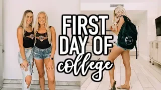 VLOG: First Day of College