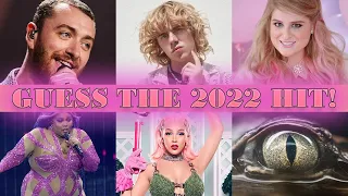 Guess the 2022 HIT SONG 🎵 | MUSIC QUIZ | Guess the song