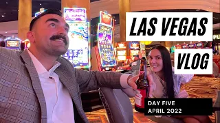 LAS VEGAS VLOG | Day 5 | Bobby Flays Amalfi | Caesars Palace | Cosmopolitan