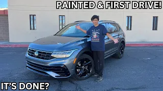 THE TIGUAN IS REBUILT BUT THE TRANSMISSION WENT OUT...