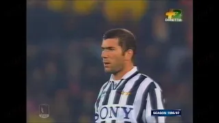 Zidane vs AS Roma (1996-97 Serie A 7R)